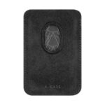 ⁦A-Case Kadife Alcantara Leather Premium Magnetic Card Holder⁩ - الصورة ⁦2⁩