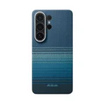 PITAKA Samsung S26ULTRA Clear Blue Case (LUCID BLUE)