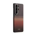 جراب PITAKAلهاتف سامسونج s26ultra ارميد فايبر سان لايت (لون غروب الشمس) - Image 2