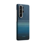 PITAKA Samsung S26ULTRA Clear Blue Case (LUCID BLUE) - Image 2