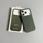 ⁦Apple iPhone 17 Pro TechWoven Case with MagSafe - Green⁩ - الصورة ⁦3⁩