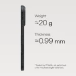 pITAKA Aramid ProGuard Case (Ultra Slim Camera Button) for iPhone 17 Pro Max - Image 4