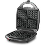 BLACK+DECKER 1400W 3-in-1 4 Slice Sandwich Grill &Waffle Maker With 180 Degree - Image 2