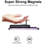 JOYROOM 10000mAh Mini Magnetic Wireless Power Bank 20W with Ring Holder JR-W050 - Image 2
