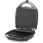 BLACK+DECKER 1400W 3-in-1 4 Slice Sandwich Grill &Waffle Maker With 180 Degree - Image 4