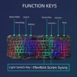 Keyboard Zeus K002 Multimedia Gaming Keyboard - الصورة 4