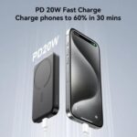 JOYROOM 10000mAh Magnetic Wireless Power Bank 20W JR-W020 - Image 2