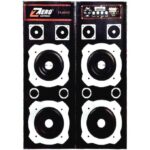 ZERO ZR-8900D 2.0 Subwoofer Speaker