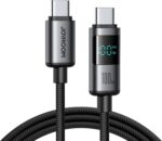 Joyroom S-A16 Digital Display Fast Charging Data Cable Type-C to Type-C 1.2m