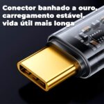 ⁦Joyroom JR‑A12 100W Fast Charging Data Cable USB‑C to USB‑C 1.2 m⁩ - الصورة ⁦2⁩