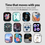 ⁦CardoO Smart Watch X Apex 2.01 Inch⁩ - الصورة ⁦4⁩